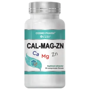 Calciu-Magneziu-Zinc, 30 comprimate filmate