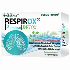 RESPIROX Pulmonar DETOX | Regenereaza, Detoxifica